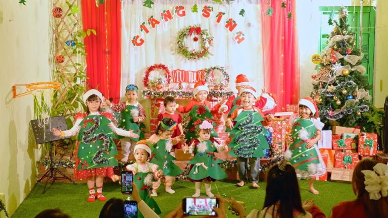 Mùa Đông tại Mầm non Hoa Sen
