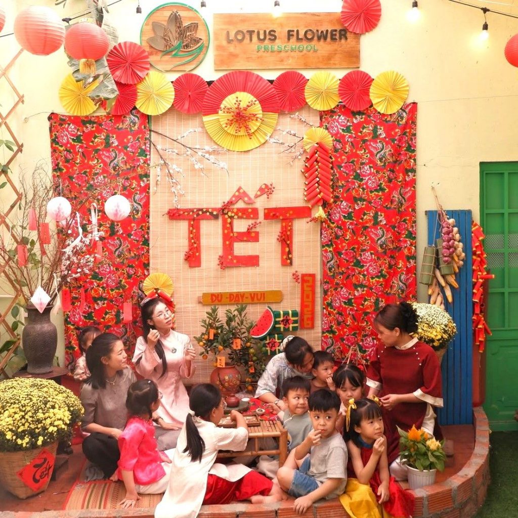 Mùa Xuân - Tết cổ truyền tại Hoa Sen