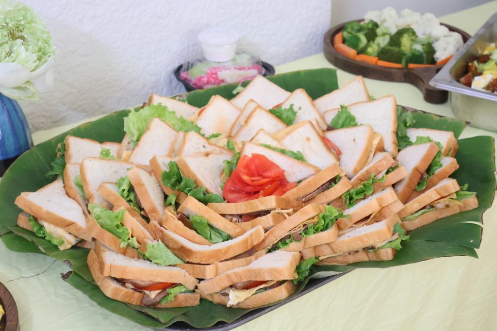 Bữa ăn dinh dưỡng tại Mầm non Hoa Sen